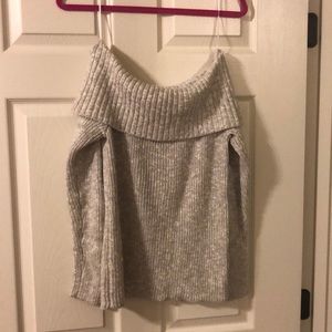 Off the shoulder sweater
